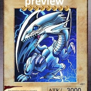 Blue-Eyes White Dragon Bandai Edition orica aangepaste kaart obelisk kwelgeest gevleugelde draak van ra Egyptische goden god veranderd
