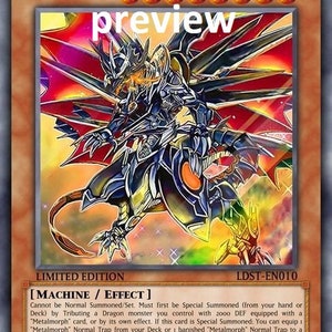 Red-Eyes War Metal Dragon orica custom card obelisk tormentor winged dragon of ra egyptian gods god altered