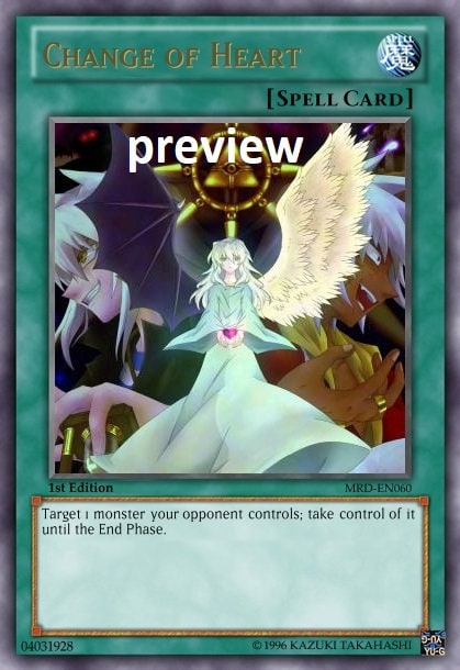 yugioh quotes heart of the cards Yu-Gi-Oh! - Change (SDP-030) - Starter Deck Pegasus - 1st Edition End of an era when