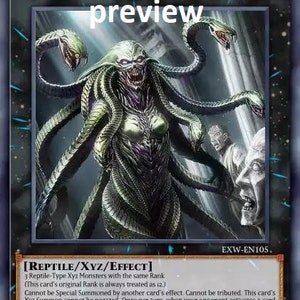 Medusa The Hydra Divinity orica custom card  obelisk tormentor winged dragon of ra egyptian gods god