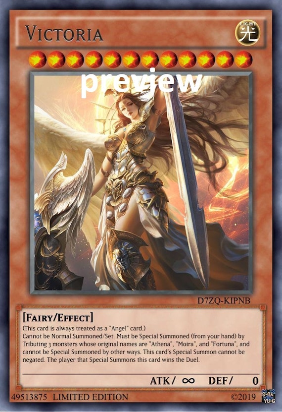 victoria yugioh card Yugioh Victory Dragon JUMP-EN011 Limited Edition Secret Rare Near Mint main image 0