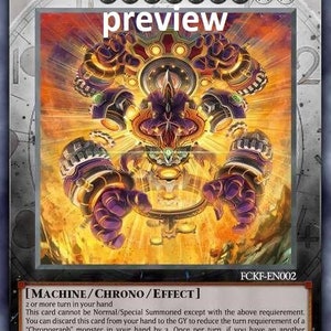 Chronograaf Bahamut-the Cog of Time orica aangepaste kaart obelisk kwelgeest gevleugelde draak van ra Egyptische goden veranderd