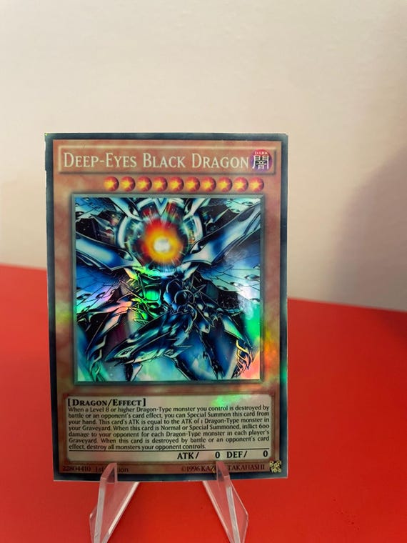 black dragon yugioh card Yu-Gi-Oh! - Rose - DUDE-EN010 - Ultra Rare - 1st Edition All cards will be carefully packed for safe transit Red-Eyes Black Dragon - SBC1-ENF01