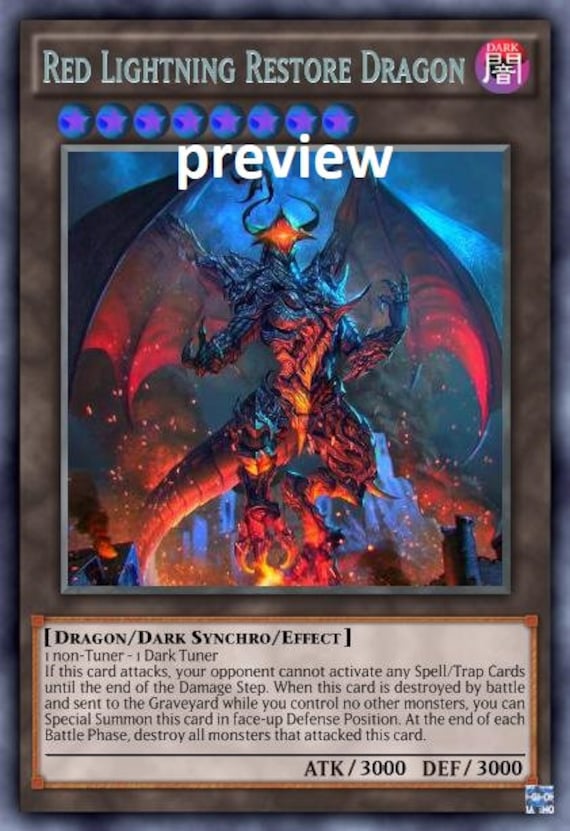 yugioh card restoration Magic - FINAL FANTASY Red Lightning Restore Dragon Orica