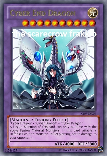 yugioh cyber dragon cards Cyber End Dragon orica custom card dragon obelisk tormentor winged dragon  of ra egyptian gods god altered Fusion