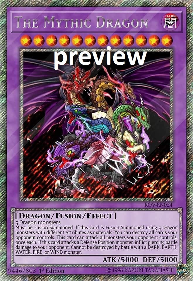 The Mythic Dragon orica custom card obelisk tormentor winged dragon of ra  egyptian gods god altered