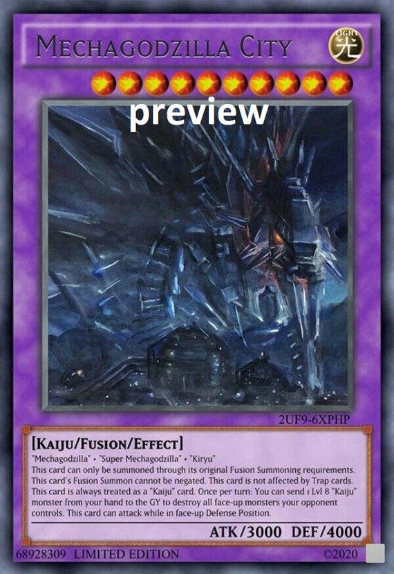 yugioh godzilla cards Universe Godzilla Challenger Series King Ghidorah Trading Card Deck