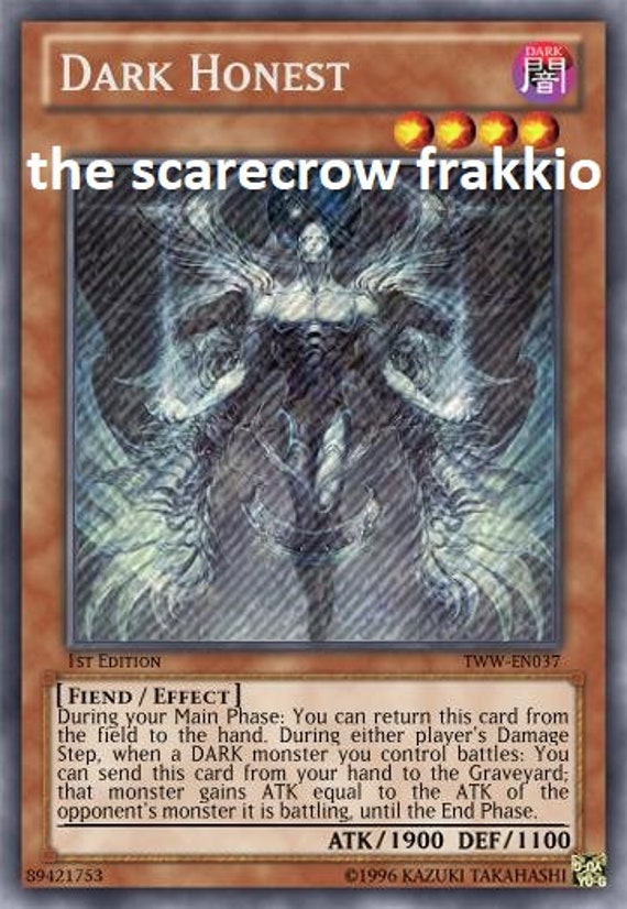 Dark Honest Yugioh