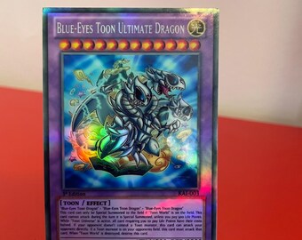 ブルーアイズ・トゥーン・アルティメット・ドラゴン オリカ カスタム