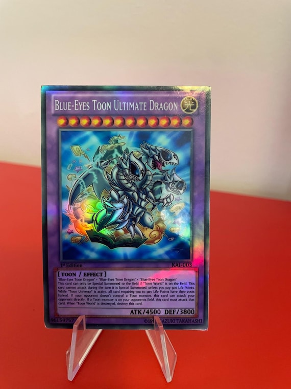 ブルーアイズ・トゥーン・アルティメット・ドラゴン オリカ カスタム