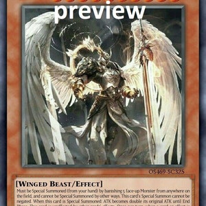 Excalibur, Ultimate Shining Swords of Light orica custom card  obelisk tormentor winged dragon of ra egyptian gods god altered
