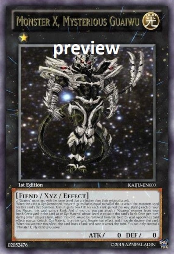 Monster X, Mysterious Guaiwu Orica Custom Card Obelisk Tormentor Winged Dragon of Ra Egyptian Gods God Altered - Etsy Monster X, Mysterious Guaiwu Orica Custom Card Obelisk Tormentor Winged Dragon of Ra Egyptian Gods God Altered - Etsy