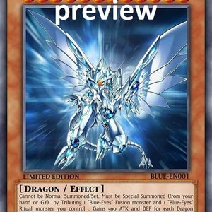 Blue-Eyes Divine Shining Dragon orica custom card obelisk tormentor winged dragon of ra egyptian gods god altered