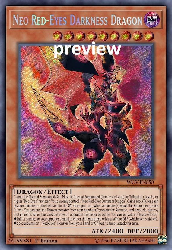 Red Eyes Darkness Metal Dragon Orica