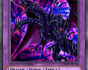 Neo Red-Eyes Ultimate Black Dragon orica carte personnalisée obélisque tourmenteur dragon ailé de ra dieux égyptiens dieu modifié