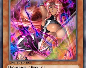 Knight of Darkness Ingrid orica custom card obelisk tormentor winged dragon of ra egyptian gods god altered