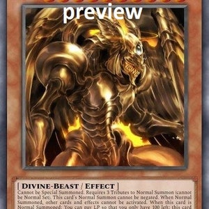 The Winged Dragon of Ra orica custom card  obelisk tormentor winged dragon of ra egyptian gods god altered
