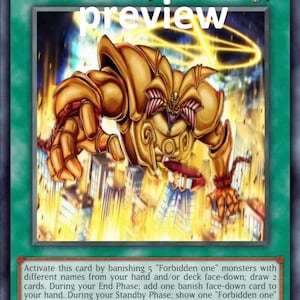 strongest yugioh card exodia YU-GI-OH the Forbidden One Full EXODIA Set PGL2 MINT /item# G4W8B-48Q42592 : Toys & Games You can make this card gain ATK equal to your LP Exodia the Forbidden One Deck