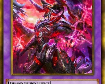 red dragon yugioh card Rota-AE005 Red-Eyes Black Fullmetal (UR) TCG Corner From the Absolute Powerforce set Majestic Red Dragon | Card
