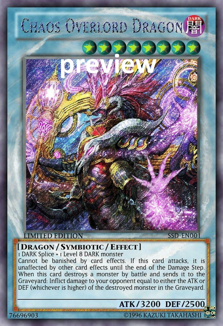 Chaos Overlord Dragon Orica Custom Card Obelisk Tormentor Winged