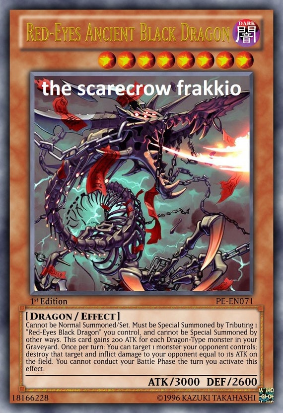 Red-Eyes Ancient Dragon orica custom card dragon obelisk tormentor winged  dragon of ra egyptian gods god altered