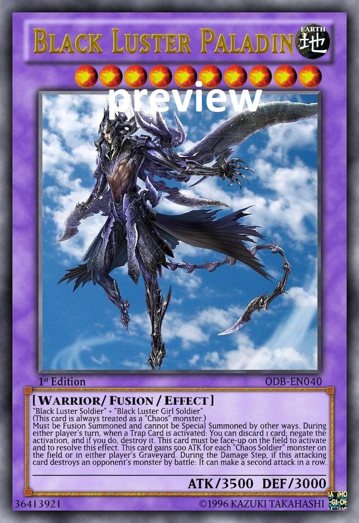 Godzilla Earth Orica Custom Card Obelisk Tormentor Winged 