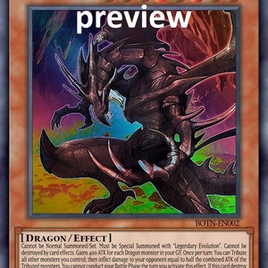 Legendario Ojos Rojos B. Dragón orica tarjeta personalizada obelisco torturador dragón alado de ra dioses egipcios dios alterado