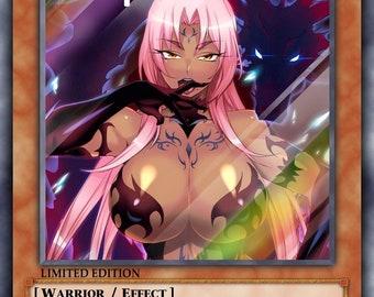 Infernal Knight Ingrid orica custom card obelisk tormentor winged dragon of ra egyptian gods god altered