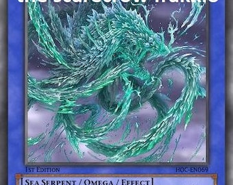 Omega Water Dragon orica custom card dragon obelisk tormentor winged dragon  of ra egyptian gods god altered