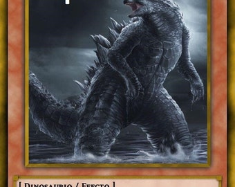 Godzilla, El Rey De Los Monstruos Orica Custom Card Obelisk Tormentor  Winged Dragon of Ra Egyptian Gods God Altered - Etsy