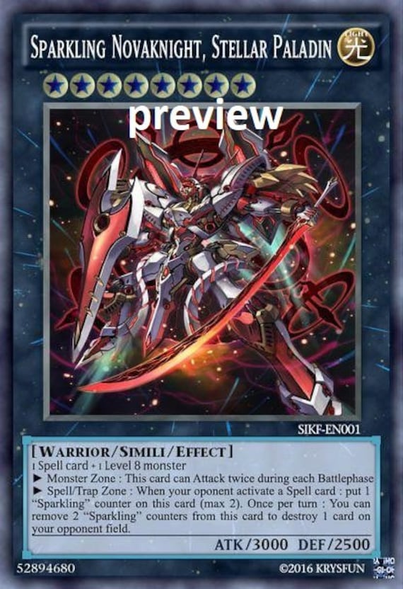paladin yugioh cards Sparkling Novaknight, Stellar Paladin Orica Custom Card Obelisk Tormentor  Winged Dragon of Ra Egyptian Gods God Altered