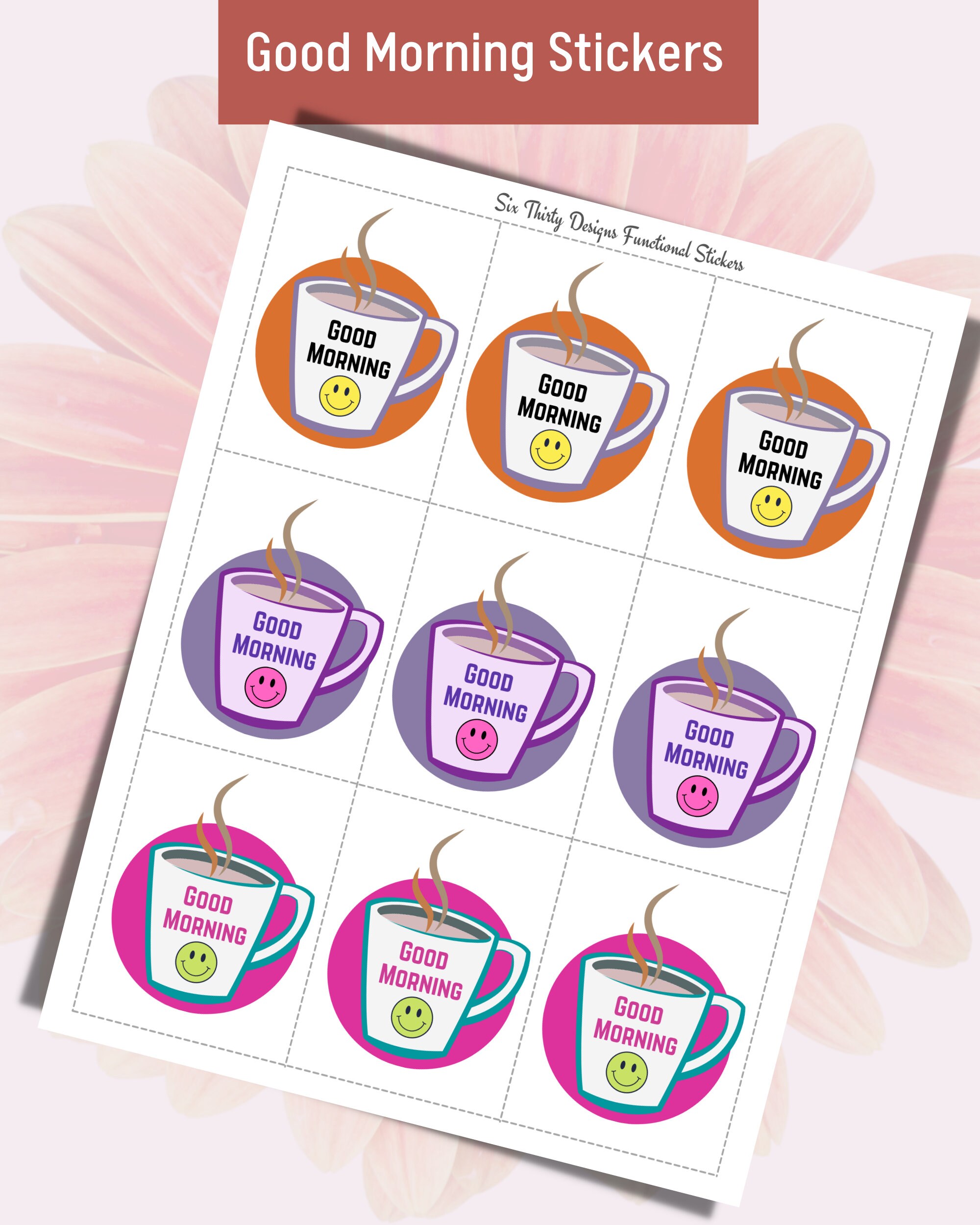 Functional Stickers, Printable Have A Great Day Stickers, Printable ...