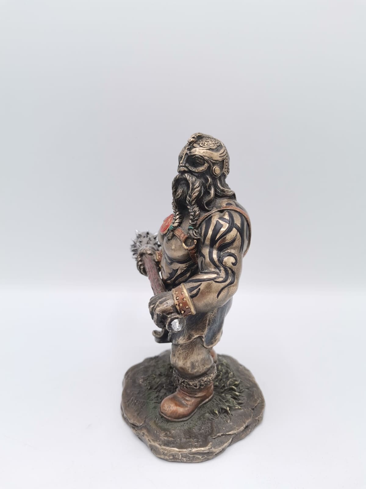 Bronze Viking Warrior Figurine Norse Home Decor Norse Etsy UK