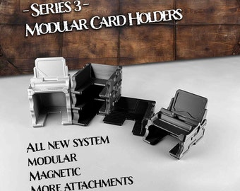 NEU! Serie 3 Modulares Kartenhalter-System