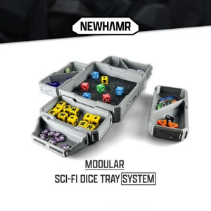 Modular Dice Tray System for Tabletop Gaming - NEW!