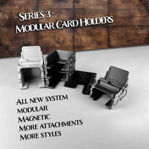 NIEUW! Serie 3 modulair kaarthoudersysteem