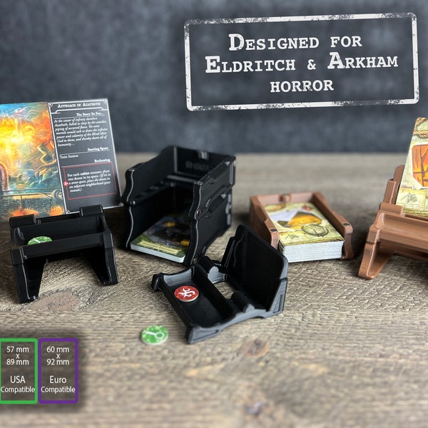 Modular Magnetic Deck Holder for Eldritch / Arkham Horror 2e+3e - Series 1