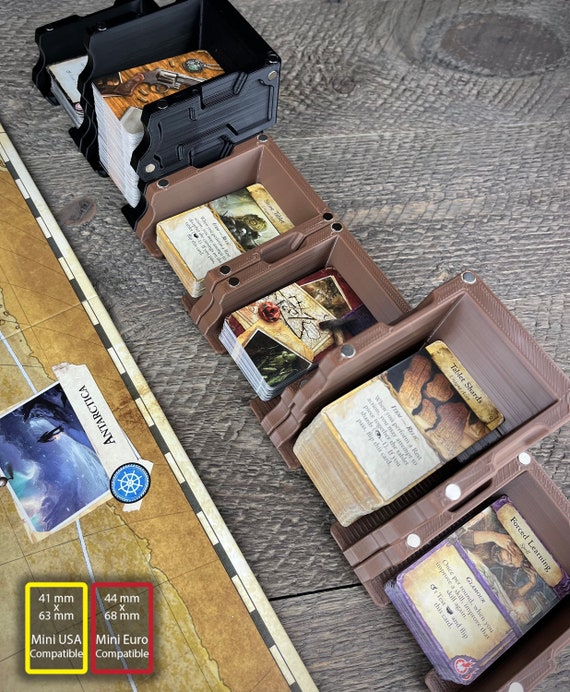 Modular Mini Card Deck Holder System