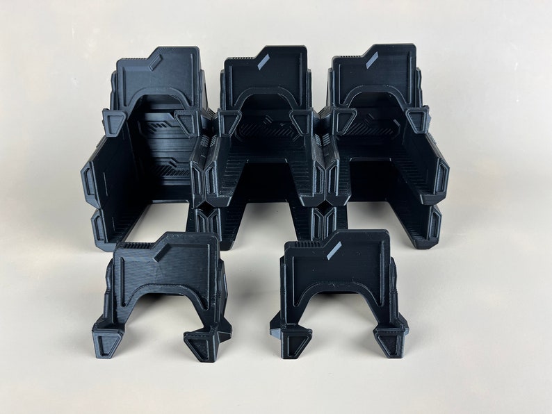Sci-fi Modular Deck Holder System - Dune Compatible Set (63.5x88mm) - Etsy
