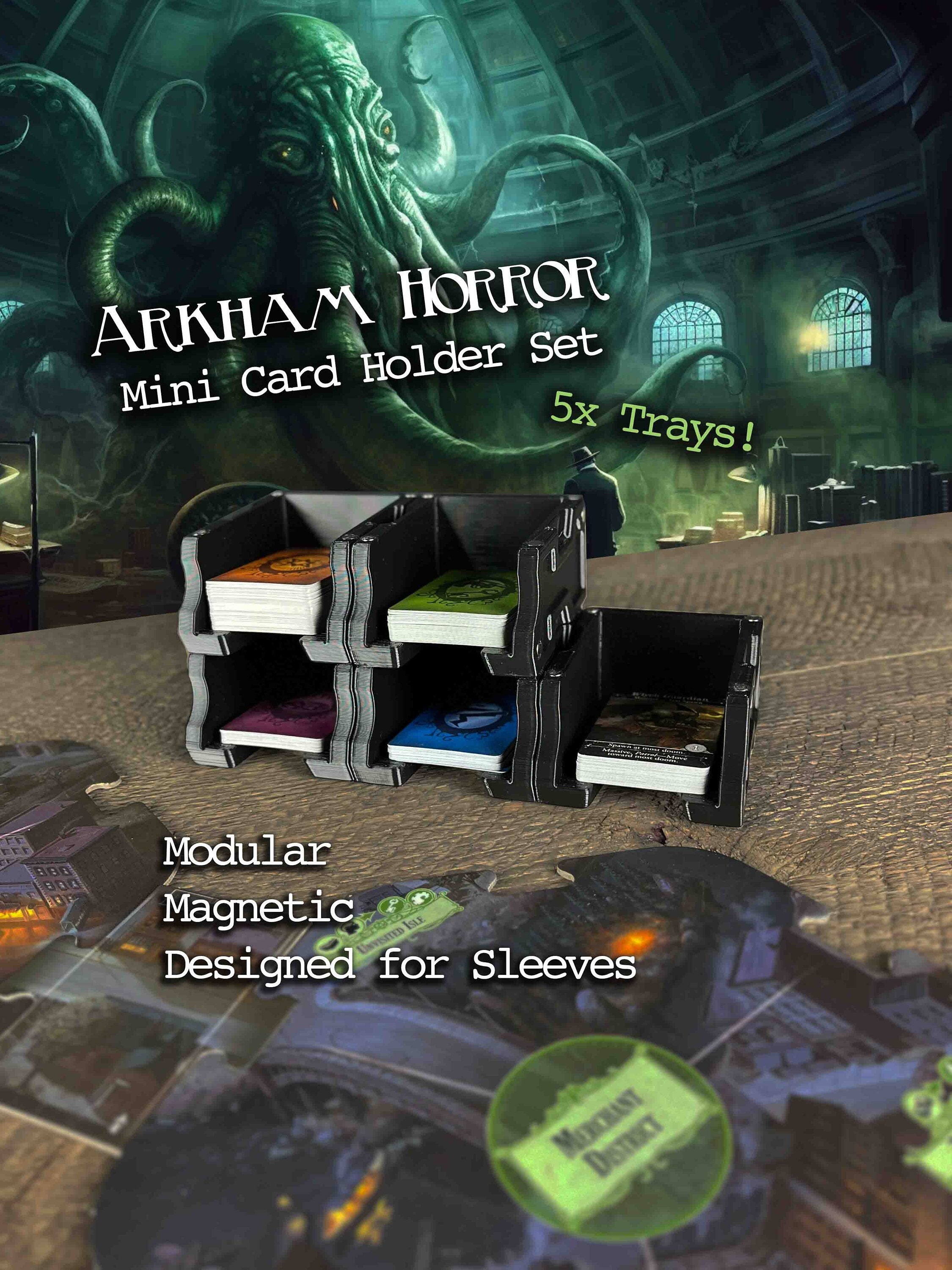 Modular Mini Card Deck Tray Organizer System for Arkham Horror 3e - Etsy
