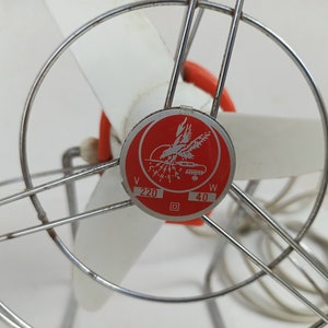 Vintage CEREA table ventilator, nice Italian 1960s ventilator
