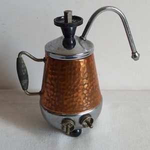 Antique Italian espresso maker 1940-50s, quirky electric coffee maker