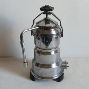 Antique Italian espresso maker 1940s, electric coffee maker, Vittoria