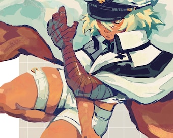 Ramlethal Valentine Guilty Gear Strive Print