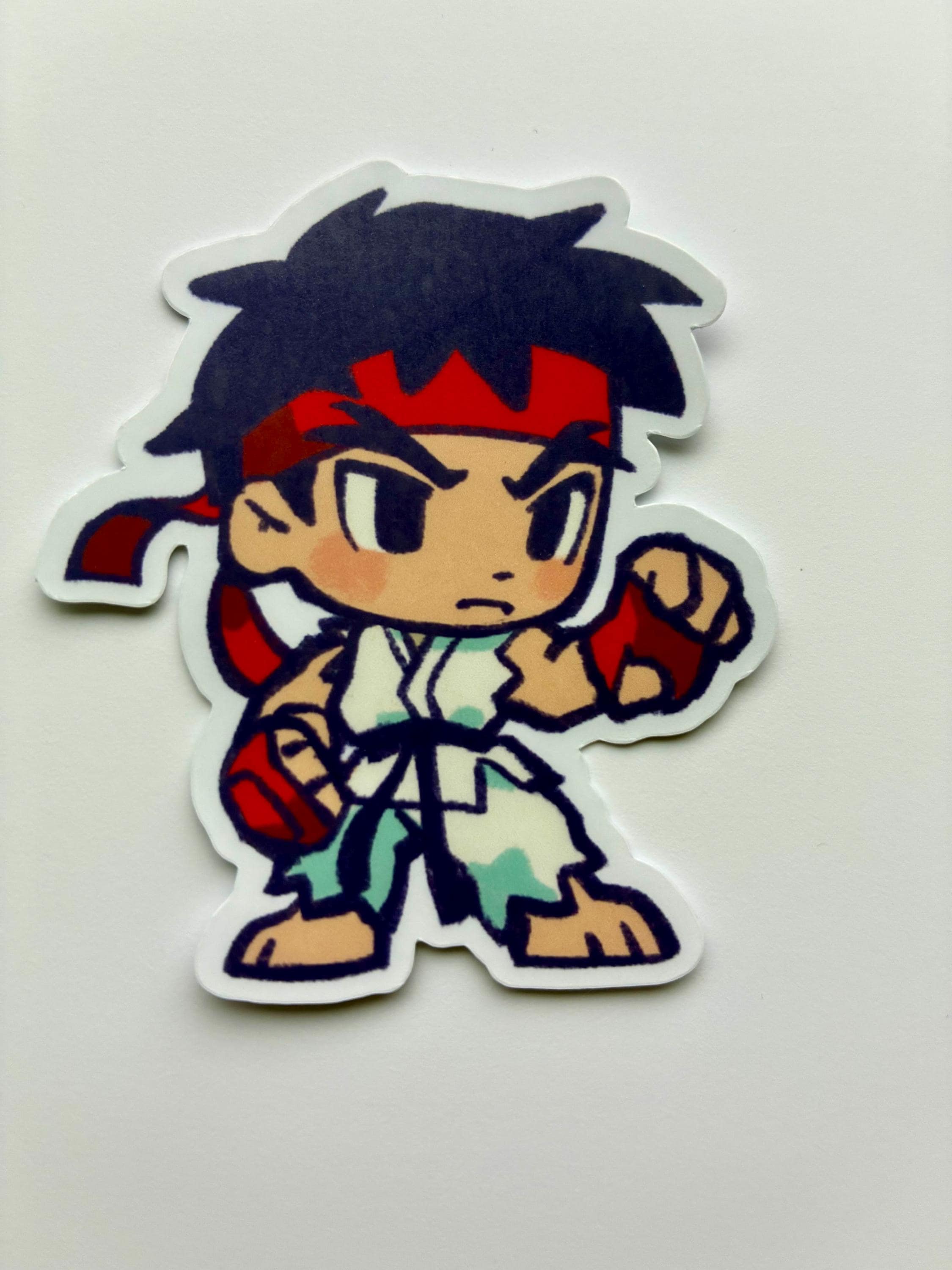Stickers Ryu Street Fighter Ryu Ken Makoto Juri Stickers - Etsy