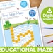 Math Maze Challenge Worksheets, Childrens Maths Activity Pack, Student ...