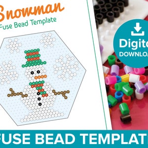 snowman-fuse-bead-templates-hama-perler-nabbi-beads-snowflake-etsy