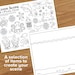 Ocean Scene Cut & Paste Craft, Sea Creatures Coloring Page Activity ...