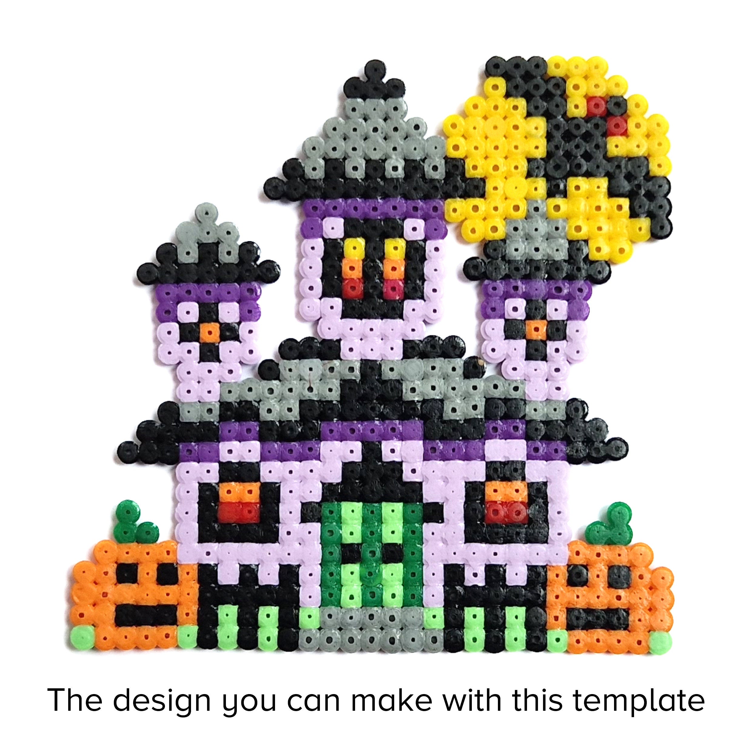 Perler Halloween Haunted House Fused Bead Kit, 10,006 pieces