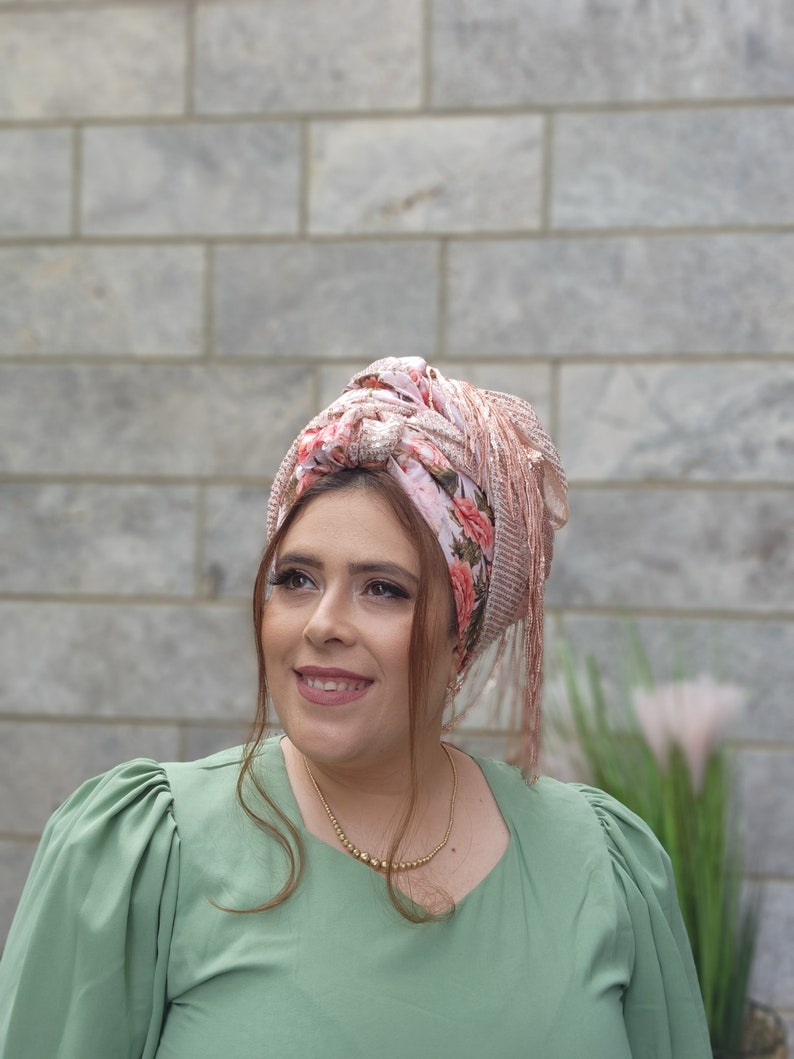 Headcover for Headwrap , Tichel Headcover, Kisei Rosh, Jewish